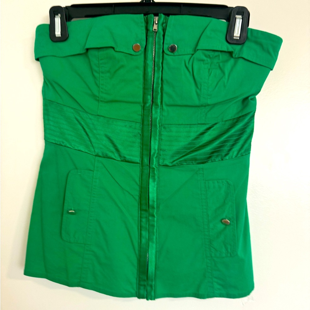 Bebe corset style top size small